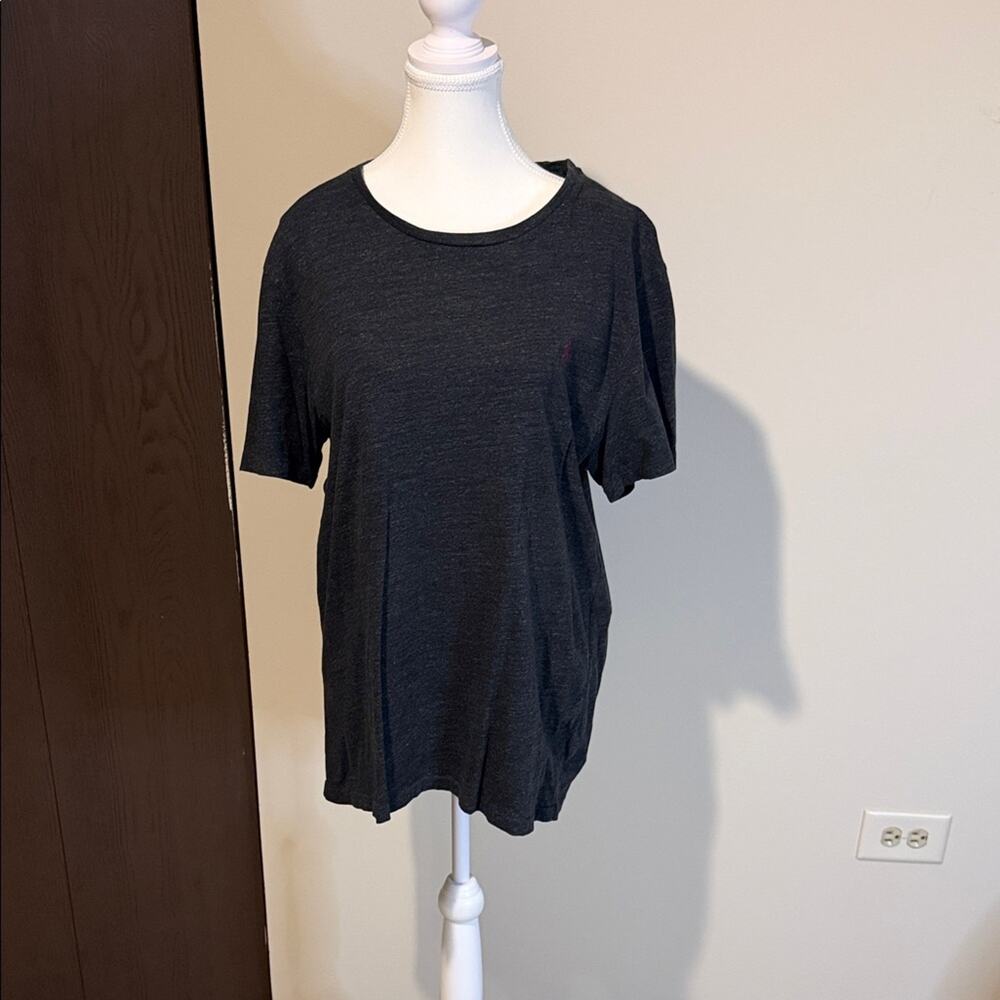 Polo by Ralph Lauren Dark Gray Short Sleeve Tee - size large